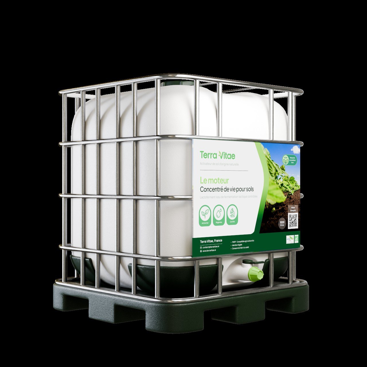 Terra Vitae IBC 1000L — Le Moteur